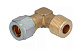 Соединение угловое резьбовое 3/8"M- 1/4"M для ELECTROLUX (0A2136)