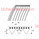 Ремень поликлиновый TB2 430 H20 9 ручьев (9003665)