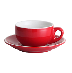 Пара чайная 220 мл красная Barista P.L. PROFF CUISINE (10618/10621)
