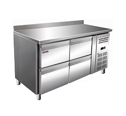 Стол морозильный GN2240BT (бортик 4 ящика) COOLEQ