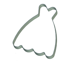 Форма кондитерская Платье для FOODATLAS (УТ000011662)