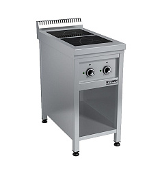 Плита индукционная ETK2 2х5 кВт серия 700 (напольная) ВУЛКАН