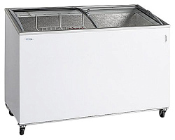 Ларь морозильный со стеклянной гнутой крышкой IC400SCEB TEFCOLD