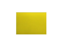 Доска разделочная полипропилен 500x350x20 мм желтая ROAL