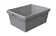 Ящик полипропилен 800х600х340 мм сплошной, конусный ТАРА.РУ (34268)