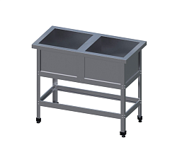 Ванна моечная ВСМ-2/530-ЮТ ТЕХНОЛОГИИ ЮГА