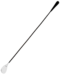 Ложка барная 45 см черная THE BARS