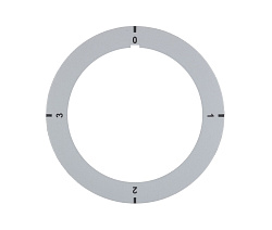 Маркировка регулировочной ручки переключатель 4х-шаговый для AMBACH (5022914336)