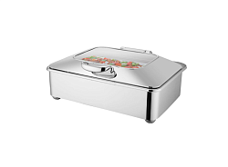 Мармит электрический 8,5 л 1/1х65 с откидной крышкой и окном Kalida SUNNEX (W16-1102T+W16-1102B)