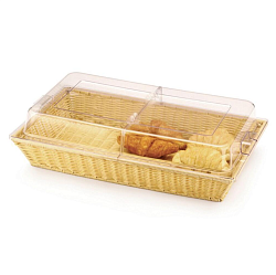 Крышка для корзины 54х33х6,5 см откидная, поликарбонат P.L. PROFF CUISINE (JD-P2213)