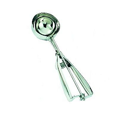 Ложка для мороженого 50 мм, 45 мл, с механизмом, нержавеющая сталь MGSTEEL