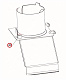 Вал поворотный для крышки овощерезки RG-300i HALLDE (47360)