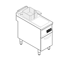 Фритюрница 900 серии FRD41FE9 TECNOINOX