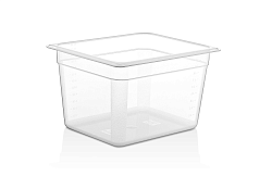 Гастроемкость прозрачная 10,9 л GN 1/2 GASTROPLAST