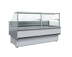 Витрина среднетемпературная GC110 VM 2,0-1 (с боковинами, динамика) (0011-9006) ПОЛЮС