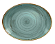 Тарелка овальная 32х23 см Twirl Lagoon RAK PORCELAIN