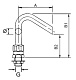 Патрубок сливной ø 3/8 для APACH (RC01756000)