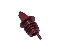 Гейзер пластиковый 7 см, вишневый, набор 12 шт. MGprof (1765)