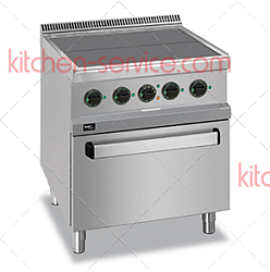 Плита электрическая 4-х конфорочная COOK LINE APRE-77QFE APACH