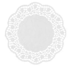 Салфетки резные 12 см PAPSTAR (18763)