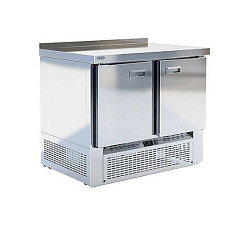 Шкаф-стол морозильный СШН-0,2 GN-1000NDSBS, нержавейка CRYSPI
