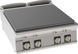 Плита со сплошной поверхностью 740 серии PP8E7 TECNOINOX