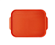 Поднос 45х34,5 см оранжевый поверхность классик (166) MGprof (1730)