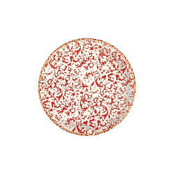 Тарелка 17см Venecia Maroon ID Fine