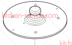 Диск для картофелечистки PPJ10SC SIRMAN (IV1080100)