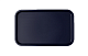 Поднос 52,5х32,5 см, темно-синий, поверхность шагрень (401) MGprof (1737)