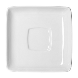 Блюдце квадратное 13,2х13,2см фарфор «Кунстверк» KUNSTWERK