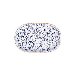 Блюдо овальное 33см Venecia Navy ID Fine