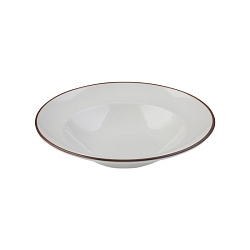 Тарелка глубокая 560мл Modest Brown ID Fine