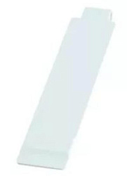 Пластинка 109х25мм снаружи для шторки