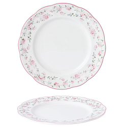 Тарелка 21 cм Retro Ritz - La Vie En Rose NOBLE (305002A-G001-K007)