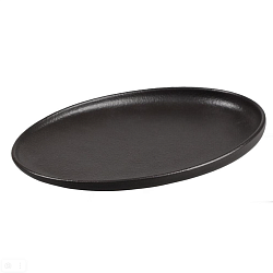 Блюдо овальное 26,8х19 см Black Raw Stellar P.L. PROFF CUISINE (52427)