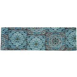 Блюдо 53x16,2x1,7 см прямоугольное Damask Blue пластик меламин  P.L. PROFF CUISINE (542106B)