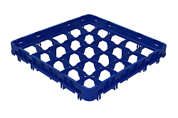 Секция дополнительная для кассеты 25 ячеек закрытая E1 500х500х70 мм синяя TRIBECA