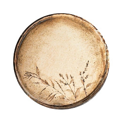 Тарелка с бортом 28см Fall Beige ID Fine