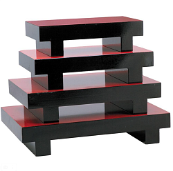 Блюдо для суши 30x20,5 см красное P.L. PROFF CUISINE (20-0007-4)