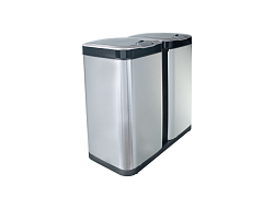 Ведро сенсорное для раздельного сбора мусора JAH-8522 50 л (2 емкости, 25+25) FOODATLAS