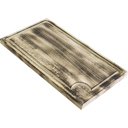 Доска для подачи стейка бук 320х180х15 мм с обжигом ПИЩЕВЫЕ ТЕХНОЛОГИИ