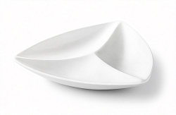 Менажница 3-х секционная 200 мм треугольная WILMAX