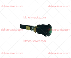 Лампочка индикаторная зеленая для печи (3221223)