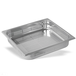 Гастроемкость перфорированная 2/3х150 мм 13 л нержавеющая сталь P.L. PROFF CUISINE (91001101)