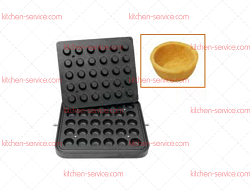 Форма для круглых тарталеток DH Tartmatic Plate 38 KOCATEQ