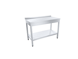 Стол разделочный ПРОФИ НТ AISI304 с бортом СРОб-9/6П304НТ-М ПИЩЕВЫЕ ТЕХНОЛОГИИ