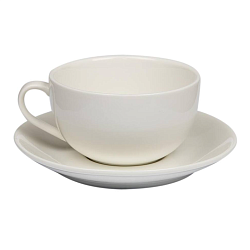 Пара чайная 300 мл белая Barista фарфор P.L. PROFF CUISINE (F2031+F2032)