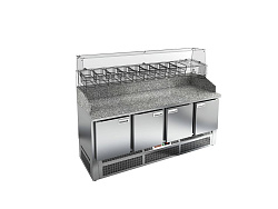 Стол для пиццы (камень) PZE3-1111/GN HICOLD