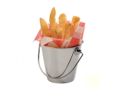 Ведерко для подачи 120/80 мм 120 мм 925 мл нержавеющая сталь MGSTEEL